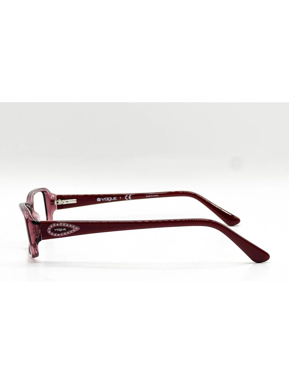 Vogue VO 2924-BI 2137 Burgundy Red Purple Authentic Eyeglass Frames 53-16